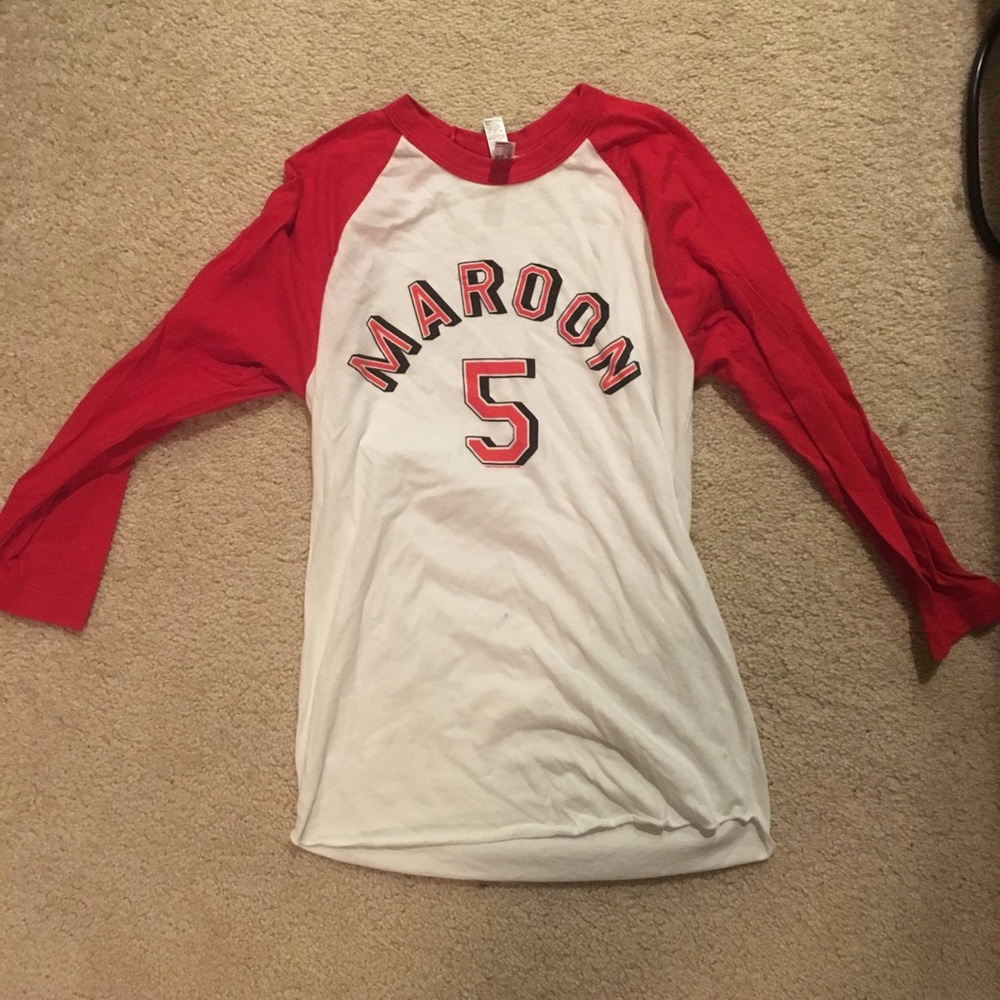 Maroon 5 Baseball Tee